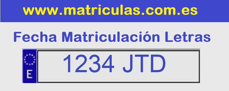 Matricula JTD
